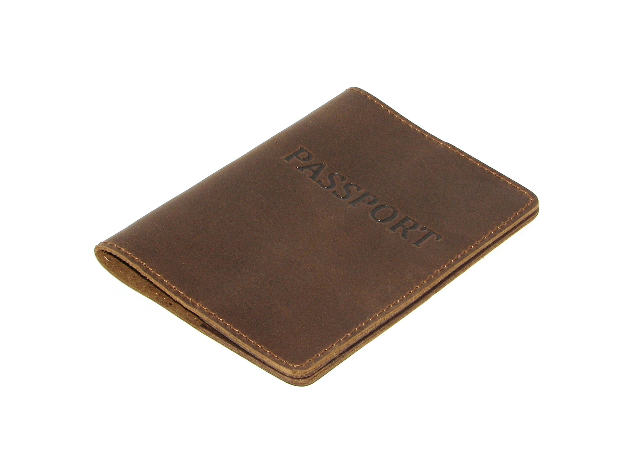 Шкіряна Обкладинка на Паспорт DNK Leather Passport-H коричнева Шкіряна Обкладинка на Паспорт DNK Leather Passport-H коричнева